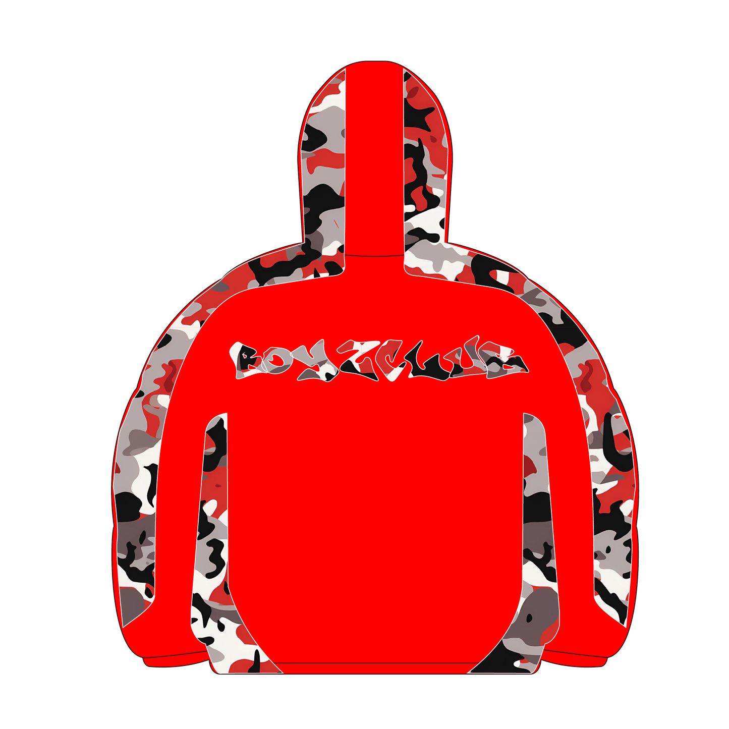 BOYZCLUB TRACKSUIT MAFIA VOL.2 RED & CAMO JACKET