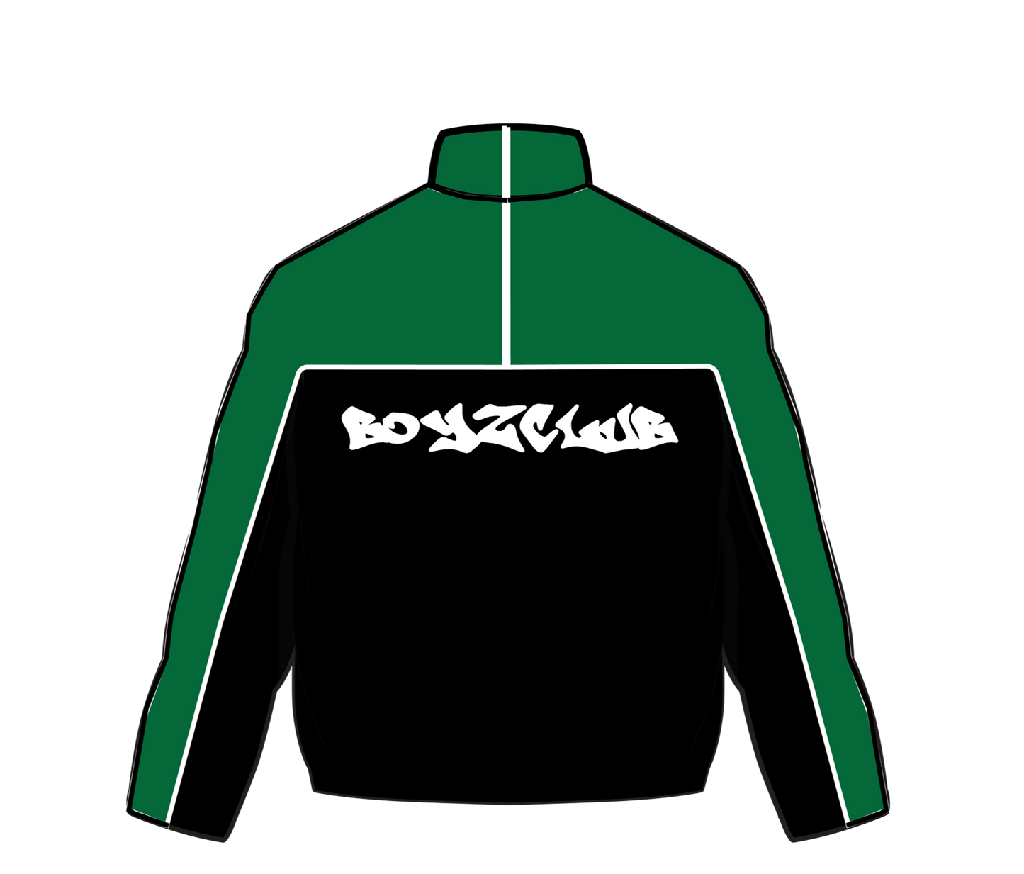 BOYZCLUB TRACKSUIT MAFIA JACKET (GREEN)