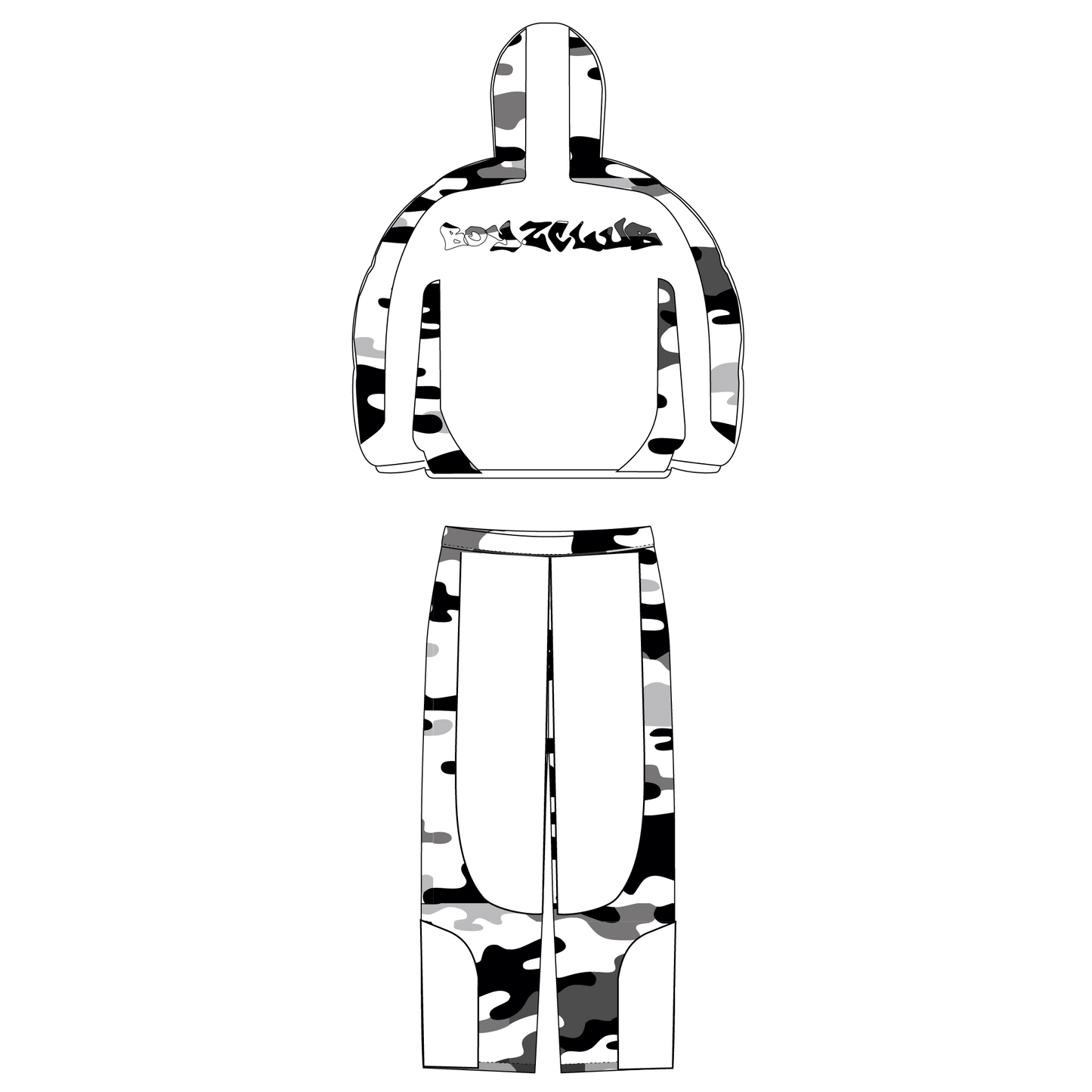 BOYZCLUB TRACKSUIT MAFIA VOL.2 WHITE & CAMO