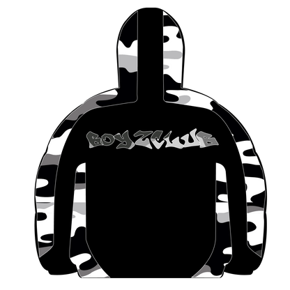 BOYZCLUB TRACKSUIT MAFIA VOL.2 BLACK & WHITE CAMO JACKET