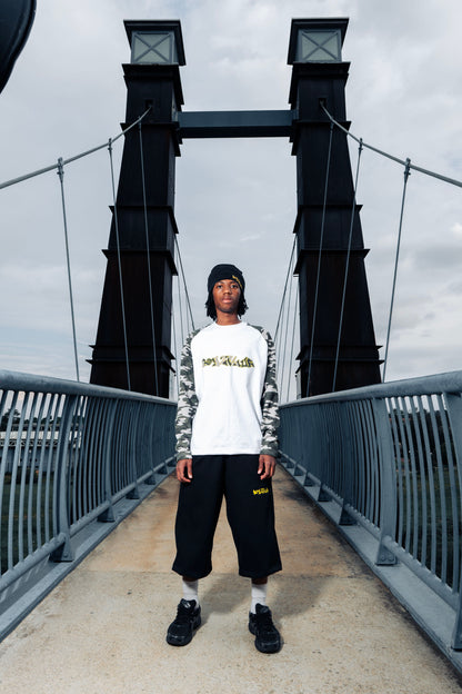 BOYZCLUB WHITE & CAMO TEE