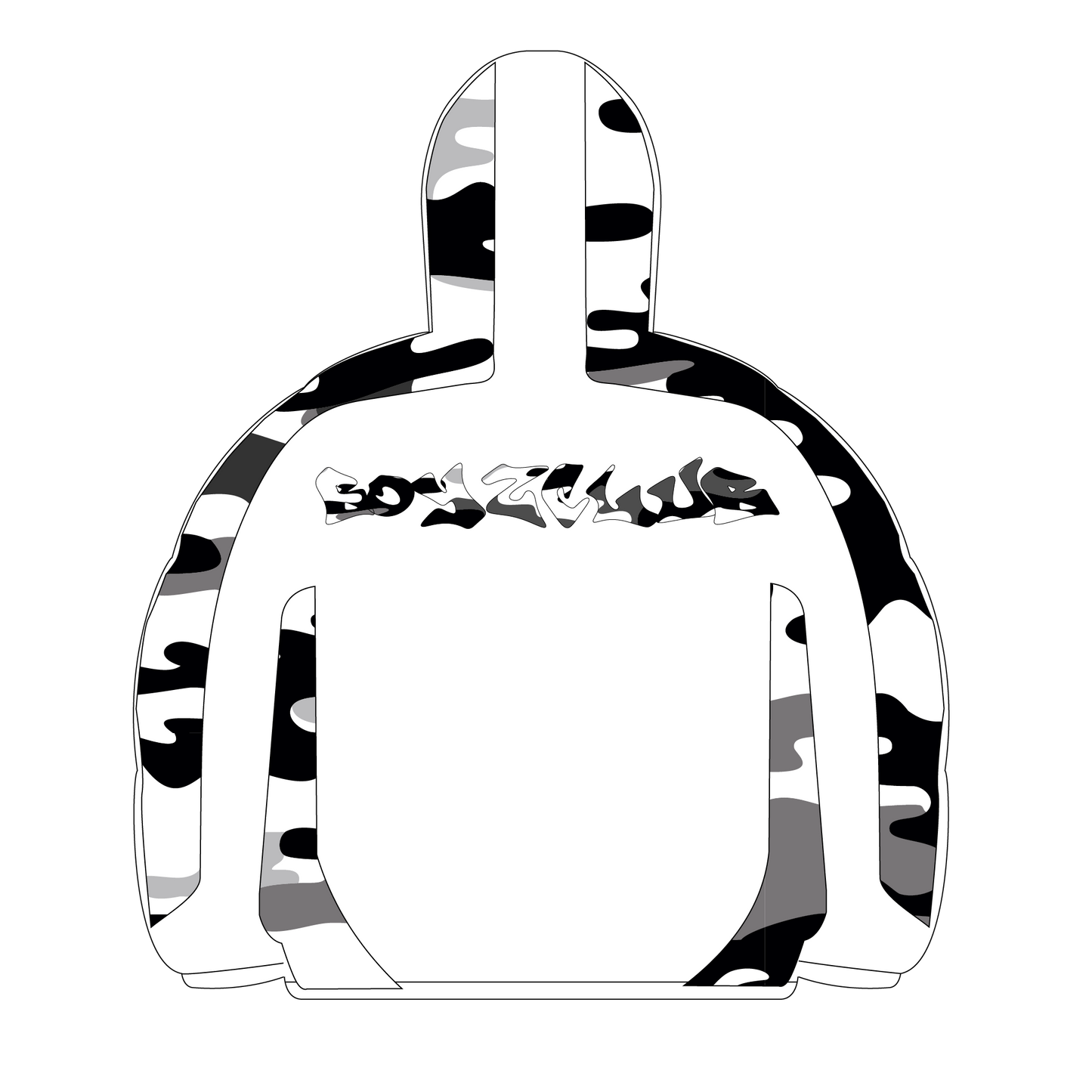 BOYZCLUB TRACKSUIT MAFIA VOL.2 WHITE & CAMO JACKET