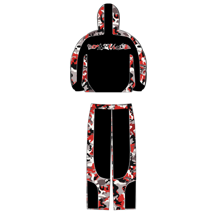 BOYZCLUB TRACKSUIT MAFIA VOL.2 BLACK & RED CAMO