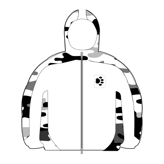 BOYZCLUB TRACKSUIT MAFIA VOL.2 WHITE & CAMO JACKET